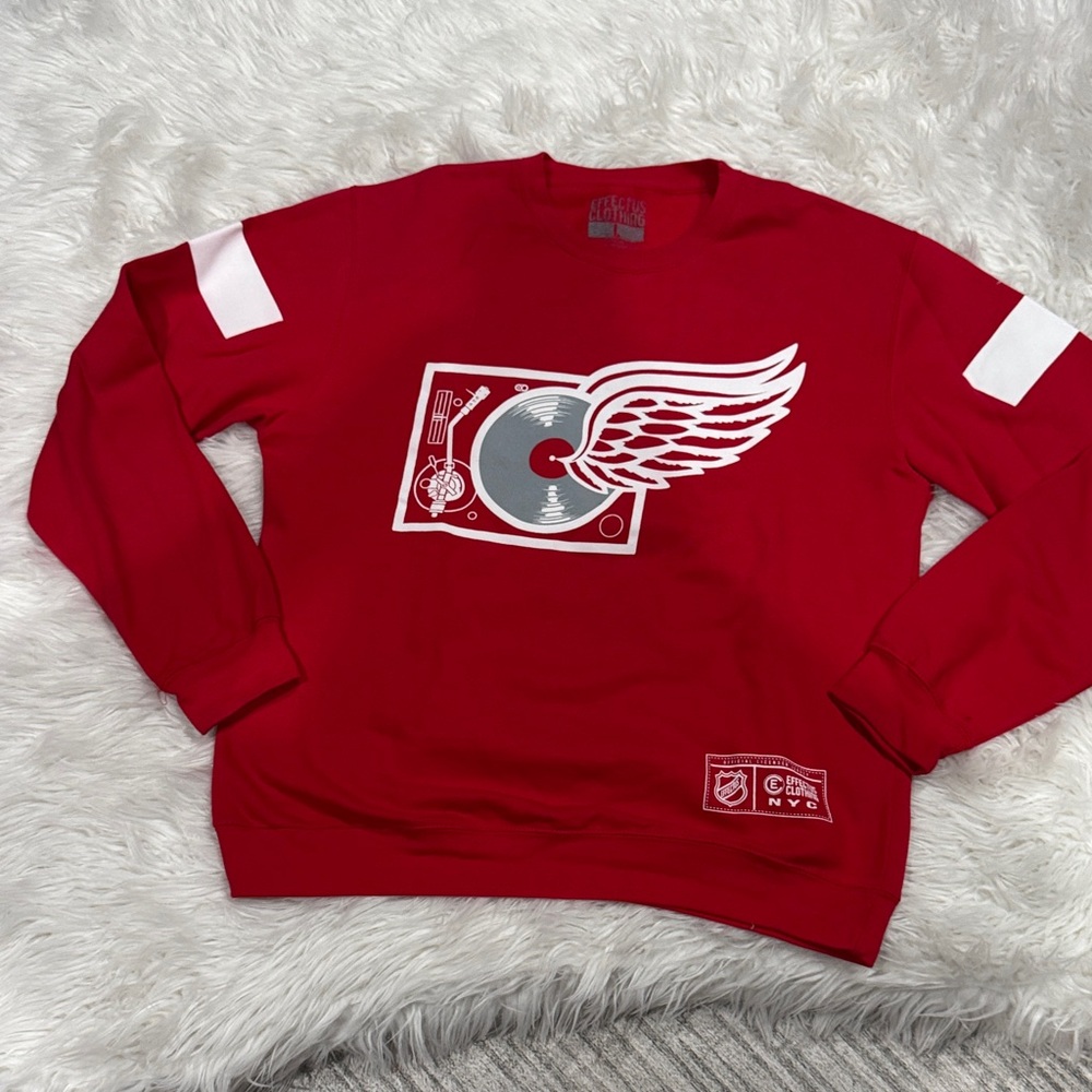 Red Graphic Men's Sweater